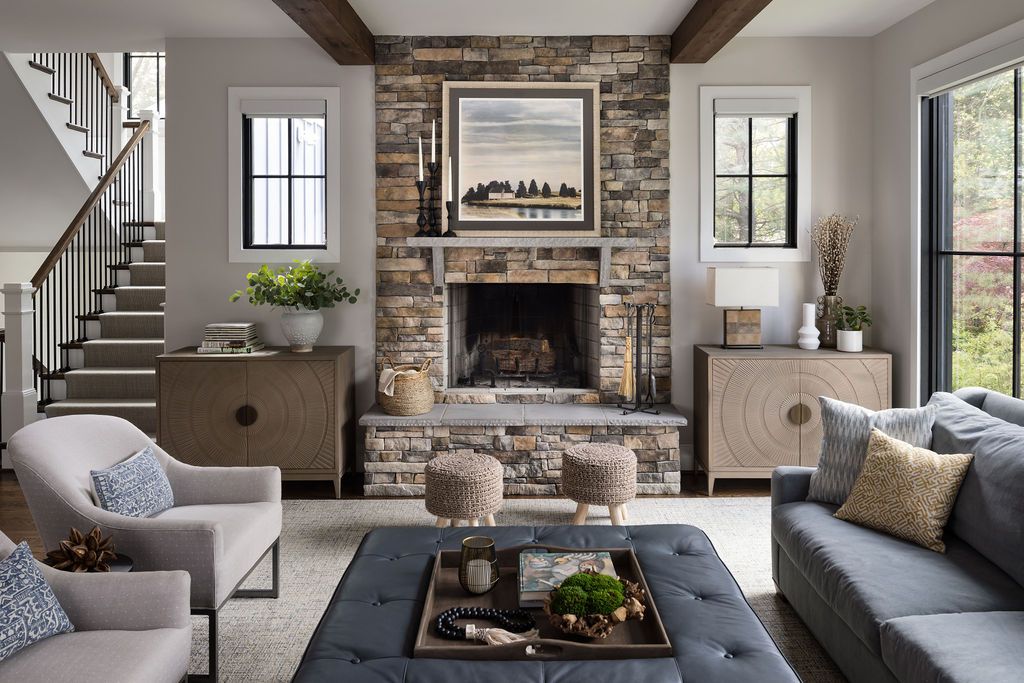 Köy İçi iç cephe boyama örneği